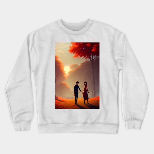 couple more days construction we&#39;re always almost done Crewneck Sweatshirt by Trendy-Now